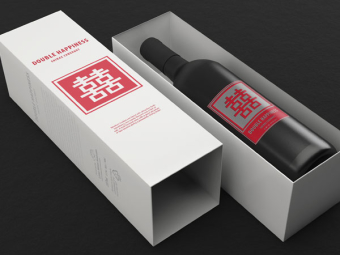 Double Happiness – wine label