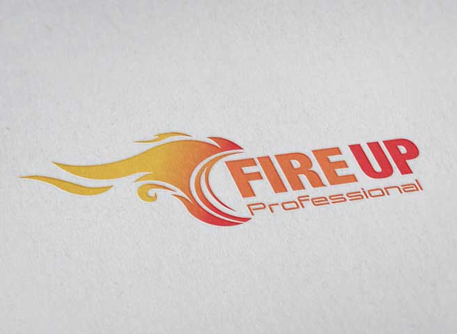 Fire Up – logo