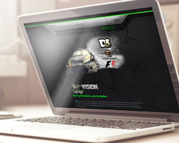 3Dracingsims.com.au – web design