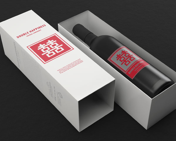 Double Happiness – wine label