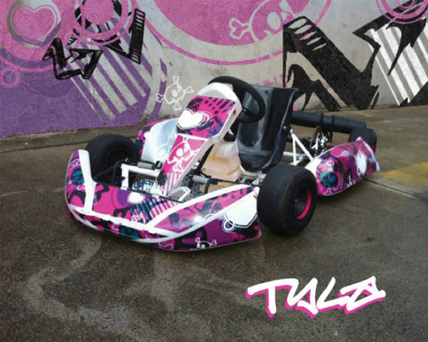 Go Kart – vinyl wrap